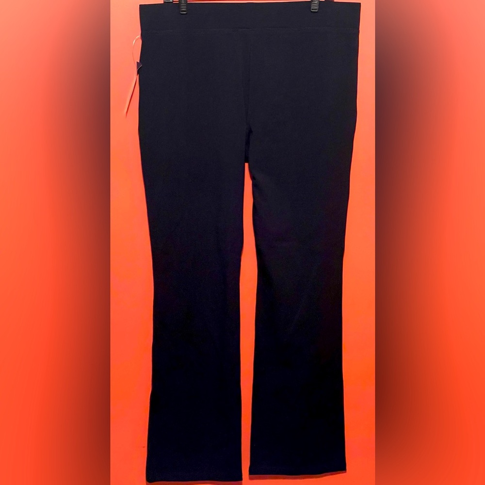Women’s Chaps Slim Leg Knit Pants  Size Large